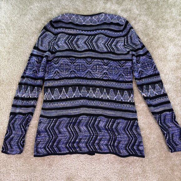 Lucky Lotus Lucky Brand Small Southwest Embroidered Cardigan Boho Cowgirl E584 - Picture 6 of 9